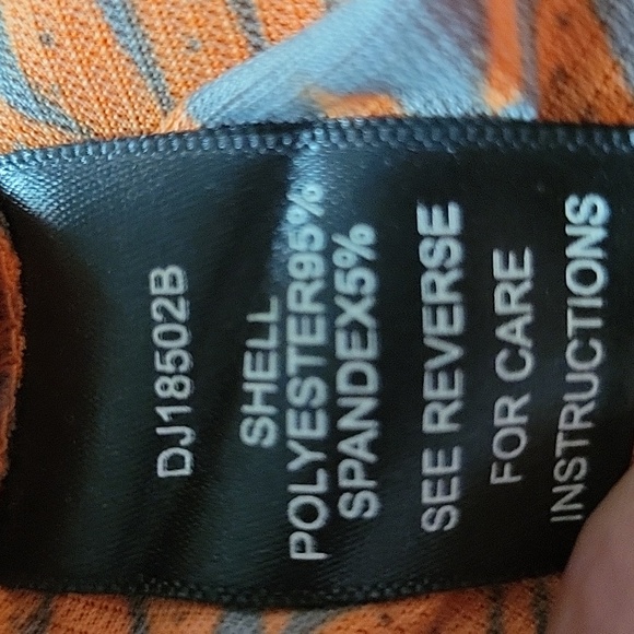 Anthropolgie S Orange Tropical Femme Print Maxi Long Wrap Flutter Kimono Dress - Picture 9 of 16